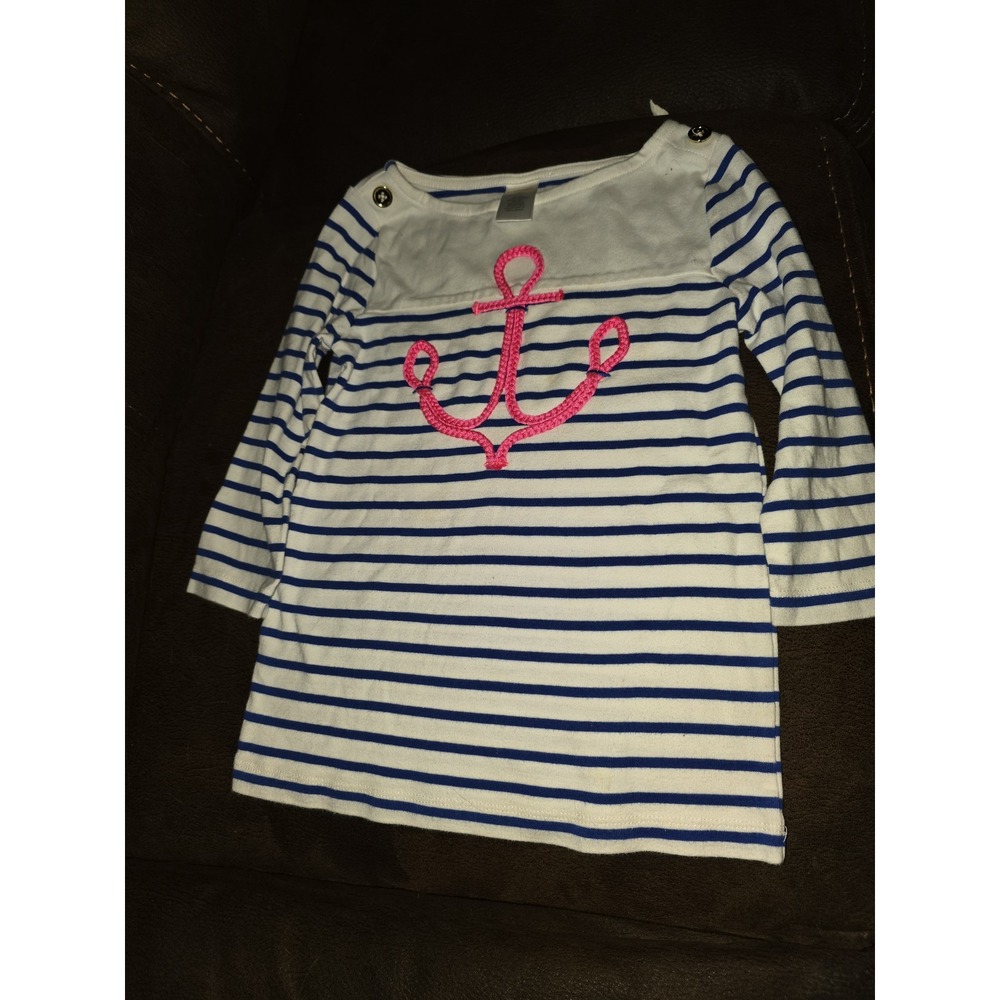 Gymboree‎ stripes and anchors anchor top size 7